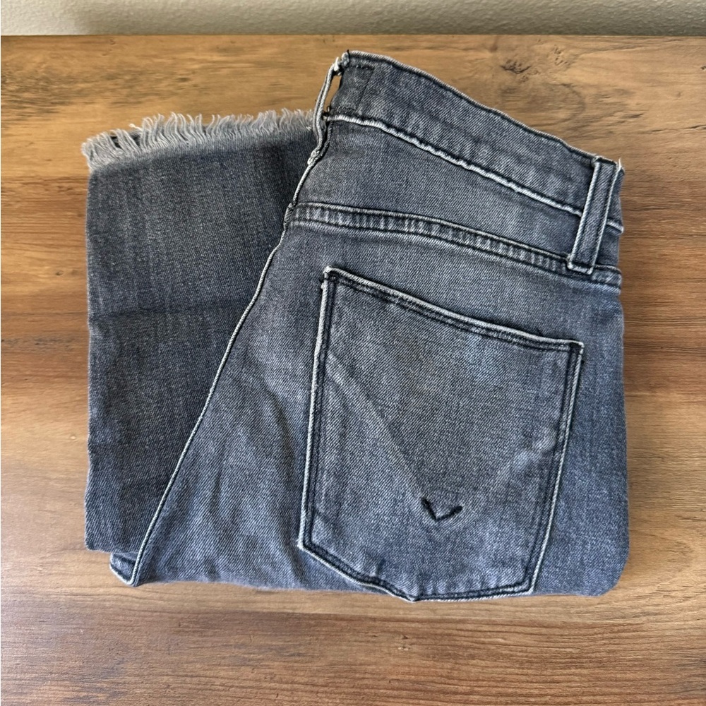 Hudson Jeans Straight Leg in High Waisted Size 24 - Picture 3 of 7